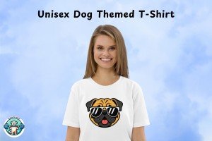 Stylish Pup Sunglasses Unisex T-Shirt – The Perfect Quirky Gift for Dog Lovers!