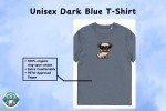 Pup Sunglasses Unisex T-Shirt – Perfect Gift for Dog Lovers, Stylish and Quirky Cotton Tee