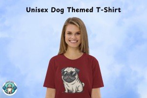 Pup Sunglasses Unisex T-Shirt – Stylish and Quirky Cotton Tee for Dog Lovers, Perfect Gift Idea!