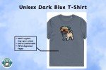 Unisex Pup Sunglasses T-Shirt – Stylish and Quirky Cotton Tee for Dog Lovers, Perfect Gift for Pet Parents!