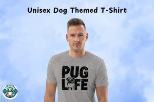Pug in Sunglasses Unisex T-Shirt – Perfect Gift for Dog Lovers, Stylish and Quirky Cotton Tee