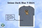 Perfect Gift for Dog Lovers – Pup Sunglasses Unisex T-Shirt – Stylish and Quirky Cotton Tee