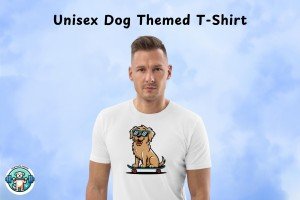 Dog in Sunglasses Unisex T-Shirt – Perfect Gift for Dog Lovers | Stylish and Quirky Cotton Tee