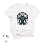 Hecate, Greek Goddess of Magic and Crossroads Graphic T-Shirt  for Witches - Divine Feminine Moon Pagan Shirt -  Mythology - Plus Size S-3X