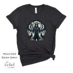 Hecate, Greek Goddess of Magic and Crossroads Graphic T-Shirt  for Witches - Divine Feminine Moon Pagan Shirt -  Mythology - Plus Size S-3X