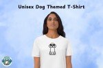 Pup Sunglasses Unisex T-Shirt – Perfect Gift for Dog Lovers, Stylish & Quirky Cotton Tee