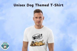Golden Retriever T-Shirt with Sunglasses – Quirky and Cool Gift for Dog Lovers – Unisex Cotton Tee for Golden Retriever Fans