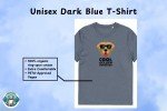 Golden Retriever Sunglasses T-Shirt – Funny Unisex Dog Lover Gift – Cute and Stylish Cotton Tee for Golden Retriever Fans