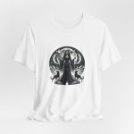 Hecate, Greek Goddess of Magic and Crossroads Graphic T-Shirt  for Witches - Divine Feminine Moon Pagan Shirt -  Mythology - Plus Size S-3X