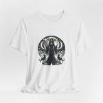 Hecate, Greek Goddess of Magic and Crossroads Graphic T-Shirt  for Witches - Divine Feminine Moon Pagan Shirt -  Mythology - Plus Size S-3X