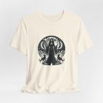 Hecate, Greek Goddess of Magic and Crossroads Graphic T-Shirt  for Witches - Divine Feminine Moon Pagan Shirt -  Mythology - Plus Size S-3X