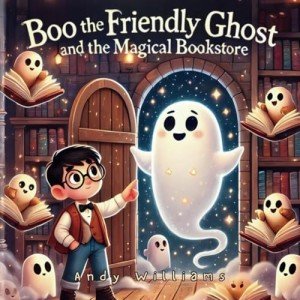 Boo the Friendly Ghost's Magical Bookstore Adventure