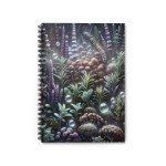Magic Herb Garden Spiral Notebook - Book of Shadows - Mystical Magical Herbalism Pagan Divination Dream Journal -  Shadow Work