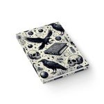 Skulls Ravens and Spell Books Journal - Book of Shadows - Hardback Vintage Pagan Divination Dream Journal - Shadow Work Diary Sketchbook