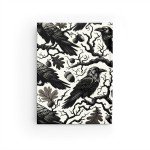 Ravens and Tree Branches Journal - Book of Shadows - Hardback Vintage Magical Pagan Divination Dream Shadow Work Diary Sketchbook