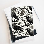 Ravens and Tree Branches Journal - Book of Shadows - Hardback Vintage Magical Pagan Divination Dream Shadow Work Diary Sketchbook