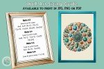 Maritime Meditation: Celestial Seashell Mandala Wall Art for Home Decor, Office - Dowloadable Printables Tranquil & Soothing Coastal Prints