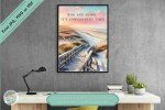 Coastal Sunrise Art Print - Lowcountry Landscape Wall Décor for Living Room, Foyer, Hallways, Office - Serene Downloadable Printable Art