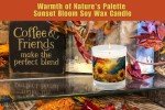 Sunset Bloom Aromatic Soy Wax Candle – Embrace the Warmth of Nature&#39;s Palette