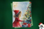 Enchanted Holiday Moments - Child&#39;s Christmas Wonder Garden Flag, Cute Seasonal Decor for Kids, Festive Home Accent