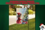Enchanted Holiday Moments - Child&#39;s Christmas Wonder Garden Flag, Cute Seasonal Decor for Kids, Festive Home Accent