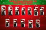 Holiday-Themed Chocolate Lab Phone Case - Cute Dog Phone Cover, Dog Lover Gift, Xmas Pet Accessory, Customizable Dog Case