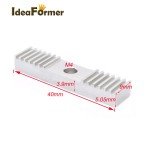 2-Pack GT2 Timing Belt Clamp for 3D Printers