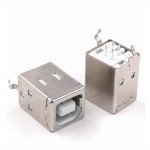 3 Pack Copper USB-B Female Socket Connector Adapter