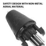 Black Integrated 3D Printing Pen with Nozzle