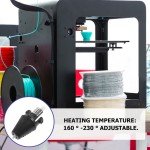 Black Integrated 3D Printing Pen with Nozzle