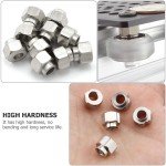 12 Eccentric Nuts for 3D Printer Parts