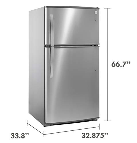 Kenmore 61215 20.8 cu.ft. Stainless Steel Refrigerator