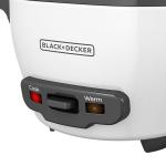 BLACK+DECKER Electric Rice Cooker with Keep-Warm Function