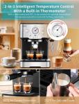 Gevi Espresso Machine with Milk Foaming Wand