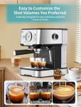 Gevi Espresso Machine with Milk Foaming Wand