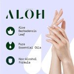 ALŌH 2-Pack Peppermint Eucalyptus Hand Gel