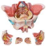 Life-Size Female Pelvis Model with Removable Organs