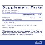 Magnesium Citrate/Malate Supplement for Energy & Wellness