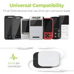 AUVON Self-Stick Electrotherapy TENS Unit Pads