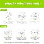 AUVON Self-Stick Electrotherapy TENS Unit Pads