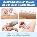 ELERA Silicone Cupping Therapy Set for Relaxation