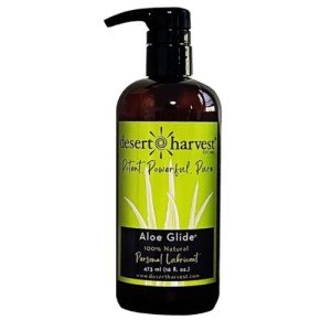 Desert Harvest Aloe Glide Organic Lubricant 8 oz