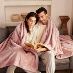 Super Soft Extra Large Fuzzy Fleece Blanket