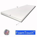 High Density Foam Cushion 2" x 24" x 72