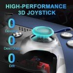 Midnight Blue PS5 Controller with Back Paddles