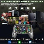 arVin Wireless Controller with RGB Light for Gaming