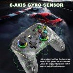 arVin Wireless Controller with RGB Light for Gaming