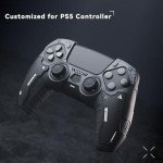 GeekShare PS5 Controller Skin Set with Grips & Stickers