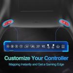 Midnight Blue PS5 Controller with Back Paddles
