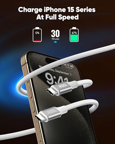 Highwings 100W USB C Cable 6.6ft 2-Pack